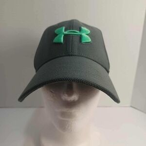 Under‎ Armour Mens Blitzing 3.0 Gray Fitted Hat Cap Size M/L